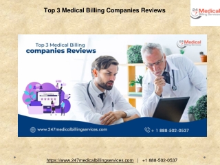 Top 3 Medical Billing Companies Reviews