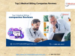 Top 3 Medical Billing Companies Reviews