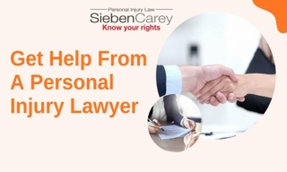 Get Help From A Personal Injury Lawyer