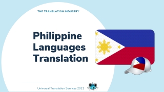 Philippine Languages Translation