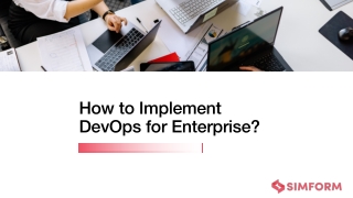 How to Implement DevOps for Enterprise