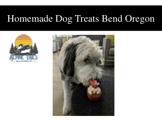 Homemade Dog Treats Bend Oregon