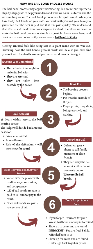 HOW THE BAIL BOND PROCESS WORKS