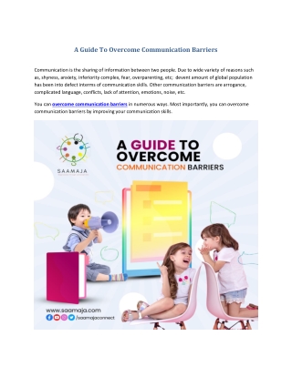 A Guide To Overcome Communication Barriers-converted