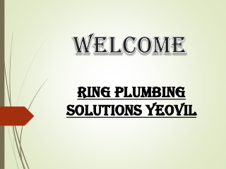 Best Plumbing Solutions in Yeovil
