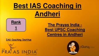IAS Coaching in Andheri