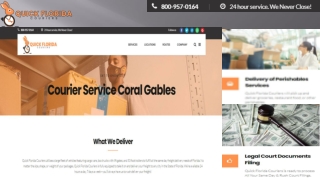 Courier Service Coral Gables - Quick Florida Couriers