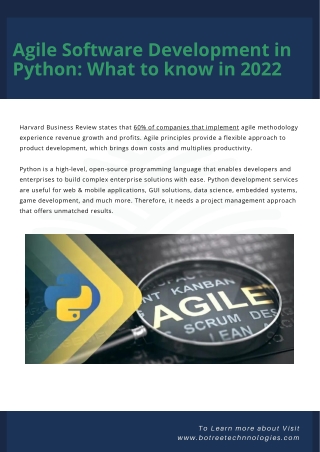 Agile-Software-Development-in-Python-What-to-know-in-2022