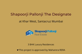 Shapoorji Pallonji The Designate E-Brochure