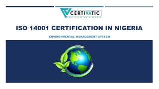 ISO 14001 Certification in Nigeria