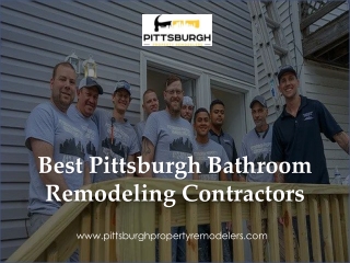 Best Pittsburgh Bathroom Remodeling Contractors - www.pittsburghpropertyremodelers.com