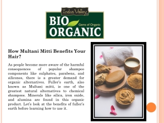 How Multani Mitti Benefits Your Hair?