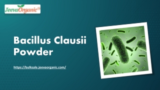 Bacillus Clausii Powder