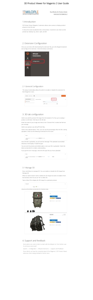 3D Product View For Magento 2 By Milople