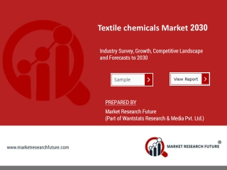 Textile chemicals Market