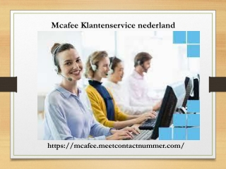 Contact Mcafee Nederland
