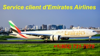 Service client d'Emirates Airlines  1(802) 731-7070