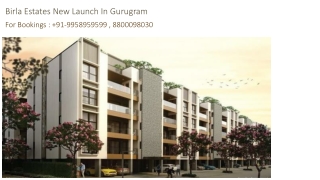 Birla Estates New Launch In Gurgaon, Birla Estates New Launch Investment Size, 9