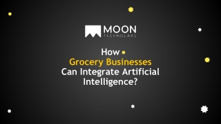How Grocery Businesses Can Integrate Artificial Intelligence_