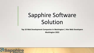 Top 10 Web Development Companies In Washington-hire Web Developers Washington 2022