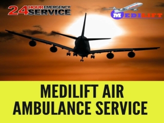 Hire at an Affordable Charge Medilift Air Ambulance Service in Bangalore