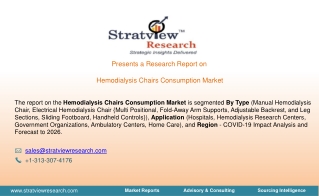 Hemodialysis Chairs Co Projected to Witness a Double-Digit CAGR During 2021-2026