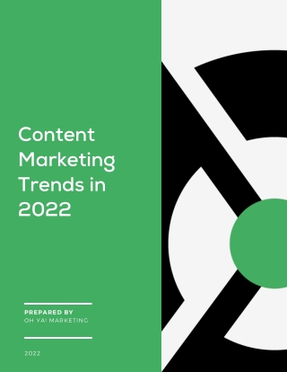 Content Marketing Trends 2022
