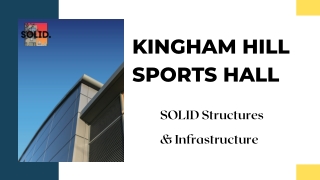 Kingham Hill Sports Hall | SOLID Structures & Infrastructure