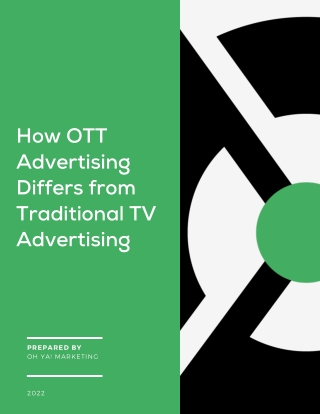 How OTT Differs from Tradtional TV