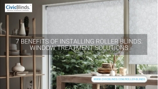 Roller Blinds Vancouver