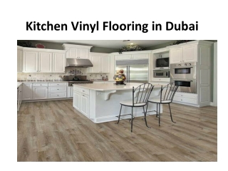 Kitchen Vinyl Flooring in Dubai