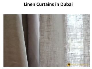 Linen Curtains in Dubai