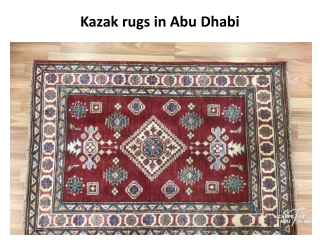 Kazak rugs in Abu Dhabi