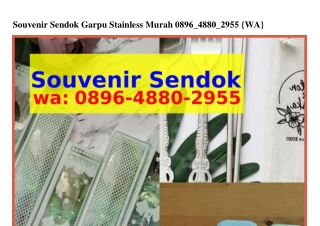 Souvenir Sendok Garpu Stainless MurahSouvenir Sendok Garpu Stainless Murah ౦8ᑫᏮ-
