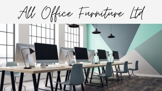 Second Hand Office Furniture Auckland