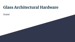 Glass Architectural Hardware (1)