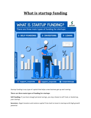What is Startup Funding