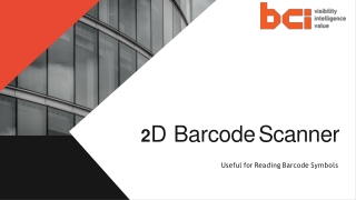 2D Barcode Scanner