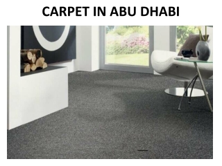 CARPET ABU DHABI IN ABU DHABI