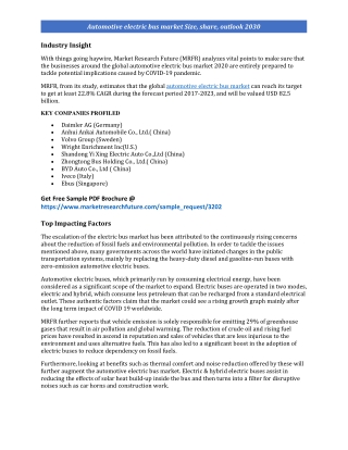 automotive electric bus Market