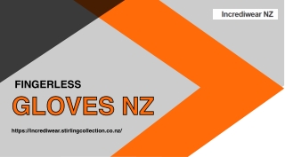 Get the Best fingerless gloves nz from Incrediwear NZ