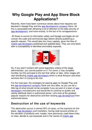 Why Google Play and App Store Block Applications (1)