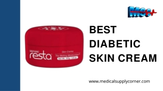 Best Diabetic Skin Cream