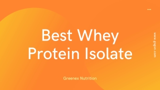 Shop Best Whey Protein Isolate for Weightlifters | GXN