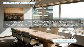 Office Cleaning Services Melbourne