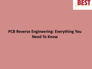 PCB Reverse Engineering Everything You Need To Know