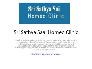 sai-sathya homeopathic-clinic