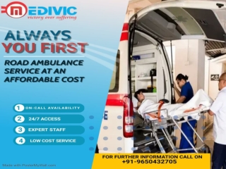 Medivic Ambulance Service in Hazaribagh and Purnia - Secure Transportation