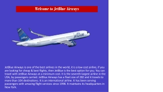 JetBlue Airways Manage Booking  1-866-579-8033