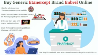 What type of drug is Etanercept